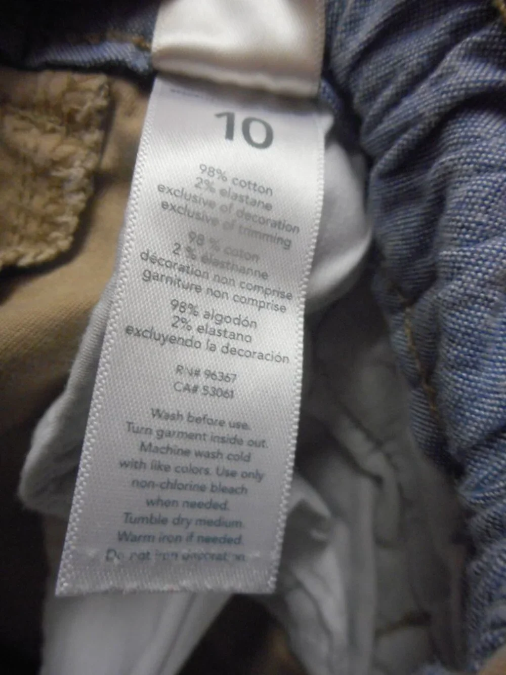 OSH KOSH - boy's jeans, sz 10, adjustable waist